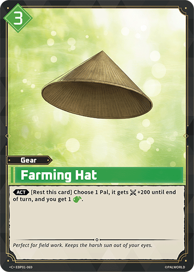 Farming Hat