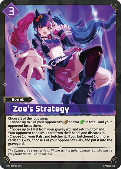 Zoe's Strategy
