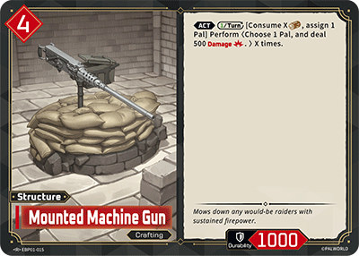 Mounted Machine Gun