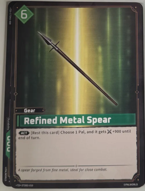 Refined Metal Spear