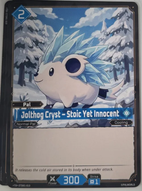 Jolthog Cryst – Stoic Yet Innocent