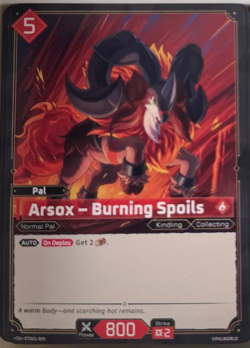 Arsox – Burning Spoils