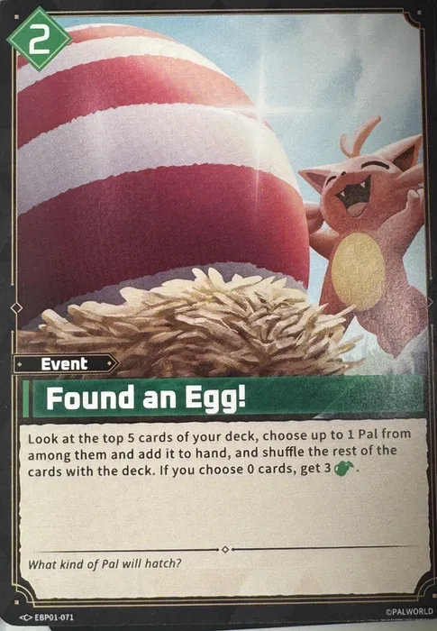 Found an Egg!