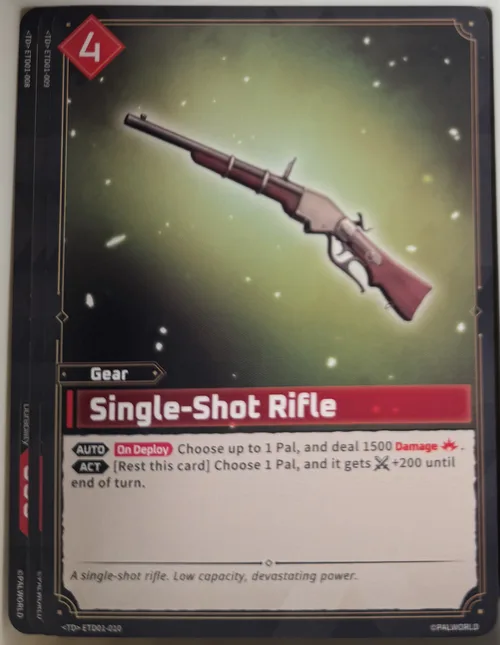 Single-Shot Rifle