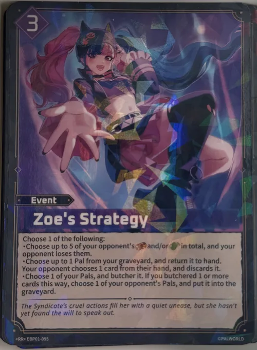 Zoe's Strategy