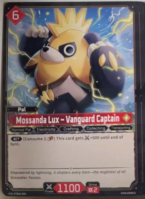 Mossanda Lux – Vanguard Captain