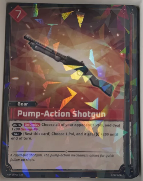 Pump-Action Shotgun