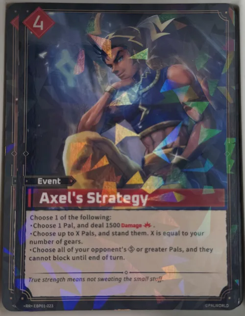 Axel's Strategy