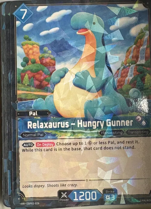 Relaxaurus – Hungry Gunner