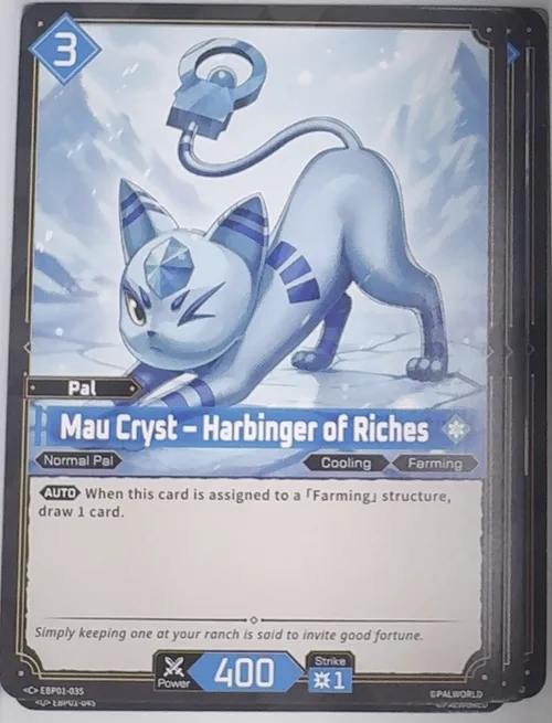 Mau Cryst – Harbinger of Riches