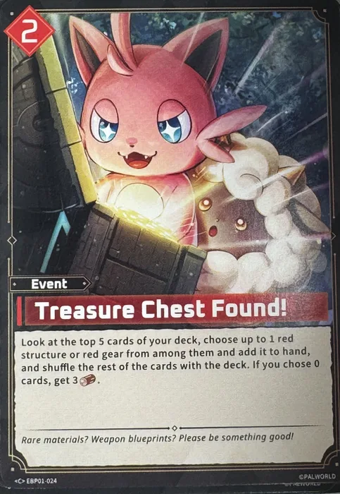 Treasure Chest Found!