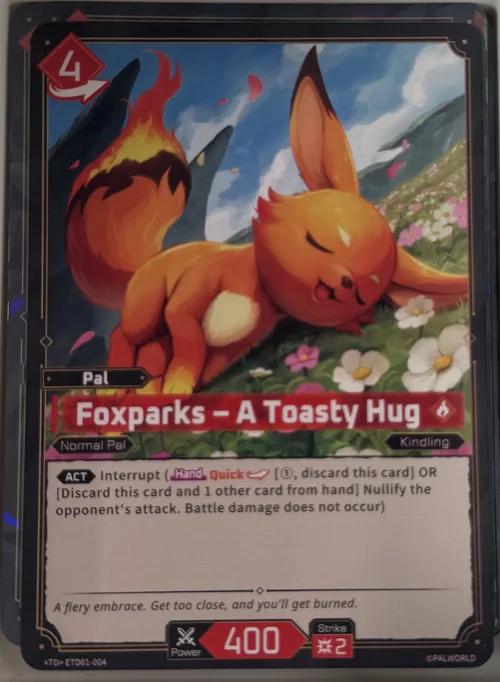 Foxparks – A Toasty Hug